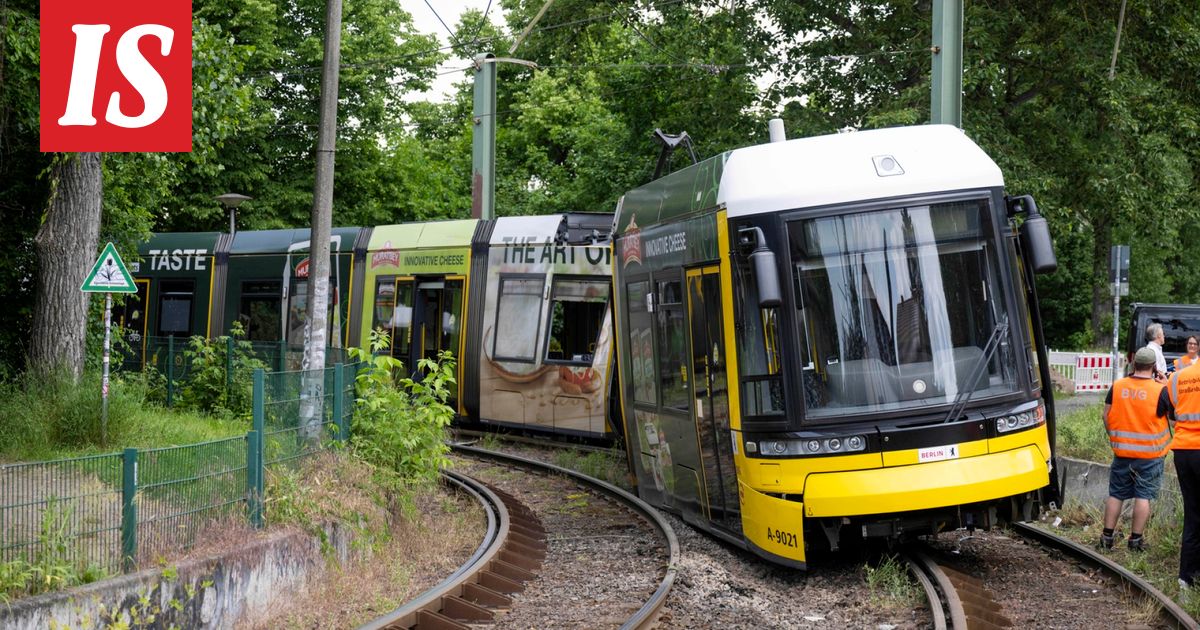 Karmea onnettomuus Saksassa – ratikka repesi – kuvituskuva