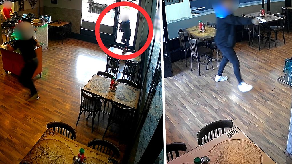 Mies käveli kylmästi pitseriaan ja avasi tulen: Video näyttää, miten ampuminen eteni Vantaalla