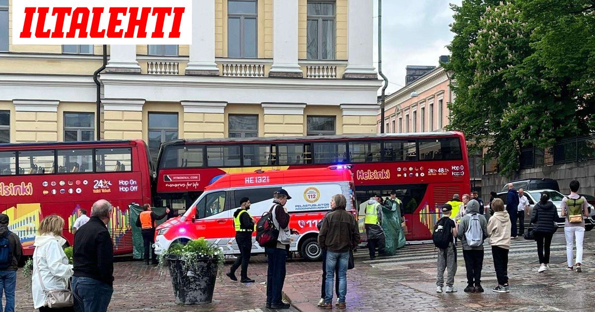 Senaatintorin bussiturmasta uutta tietoa: alustavissa selvityksissä ei viitteitä teknisestä viasta – kuvituskuva