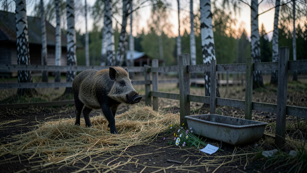 Sometähti villisika-Seppo on kuollut – kuvituskuva