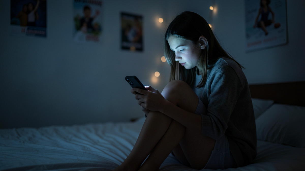 Tiktok lietsoi suomalaisnuoren itsemurhayritykseen – 18-vuotias Lilly kertoo, miten pimeä polku alkoi – kuvituskuva