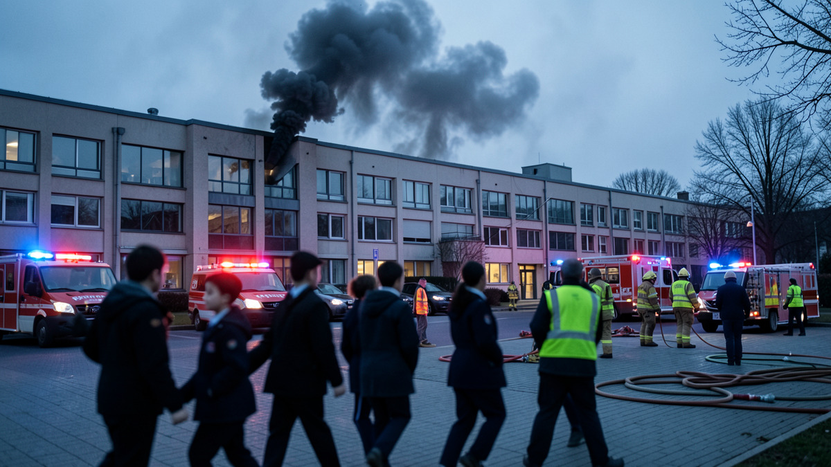 Tokiossa satojen oppilaiden koulu evakuoitiin tulipalon vuoksi – kuvituskuva