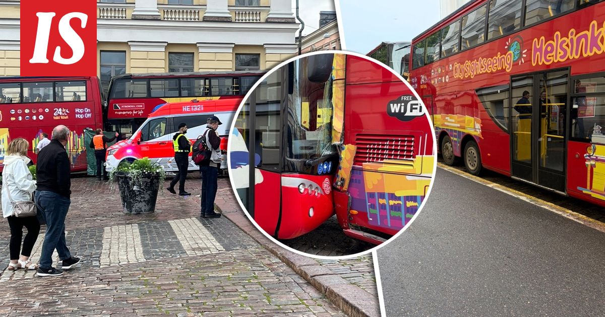 Unioninkadulla bussin alle jäänyt nainen on kuollut – kuvituskuva