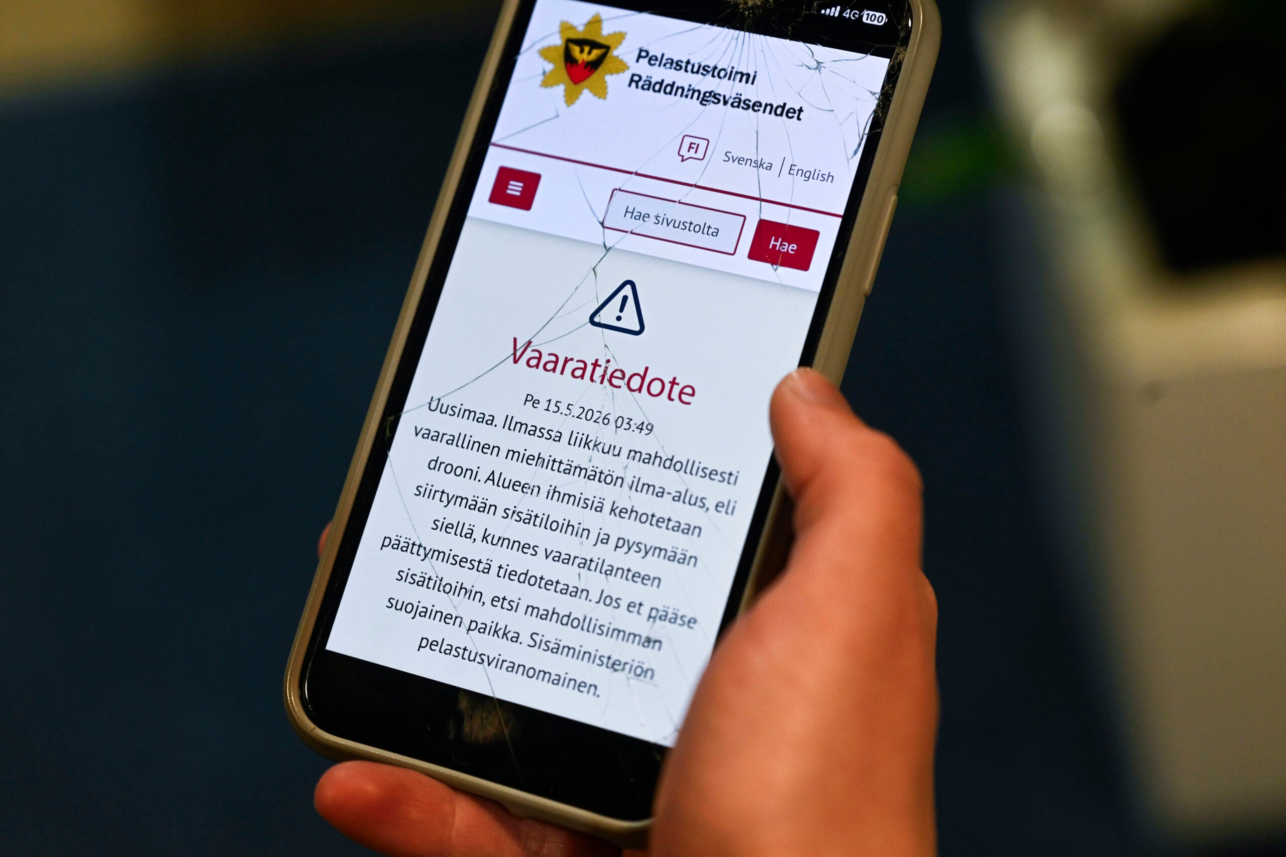 Uusi vaaratiedotejärjestelmä otetaan käyttöön jo tänä vuonna – kuvituskuva