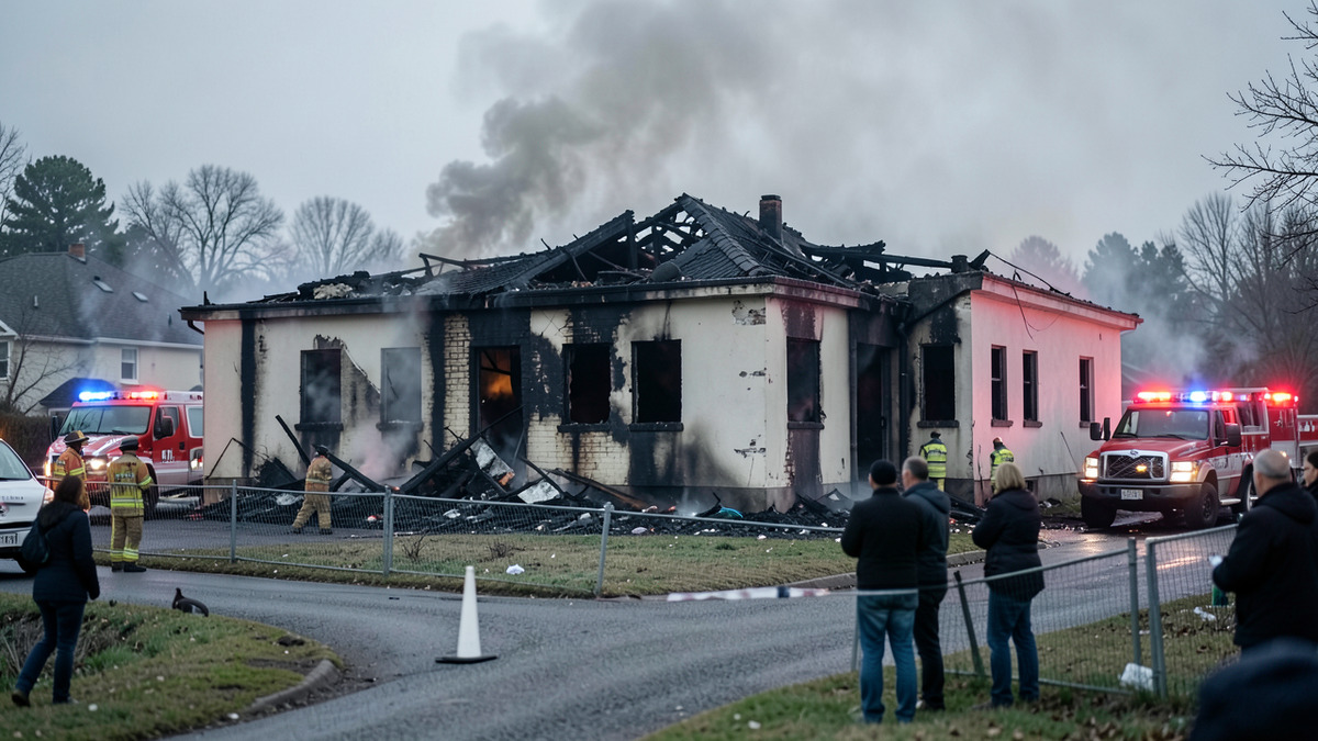 Valtava tulipalo Tampereella – Poliisi epäilee kahta nuorta – kuvituskuva